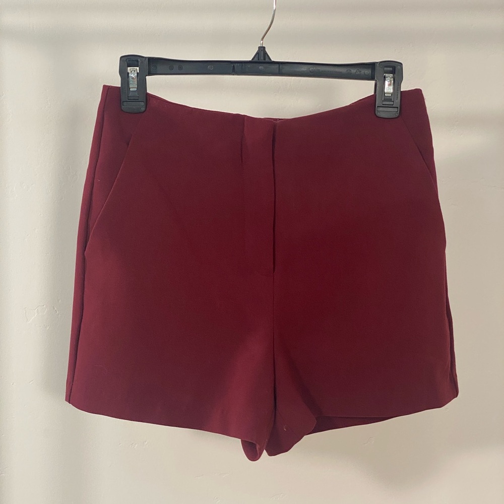 Forever 21 Burgundy Shorts